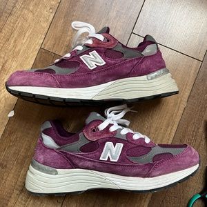 New Balance 992 Maroon (Purple) size 8.5